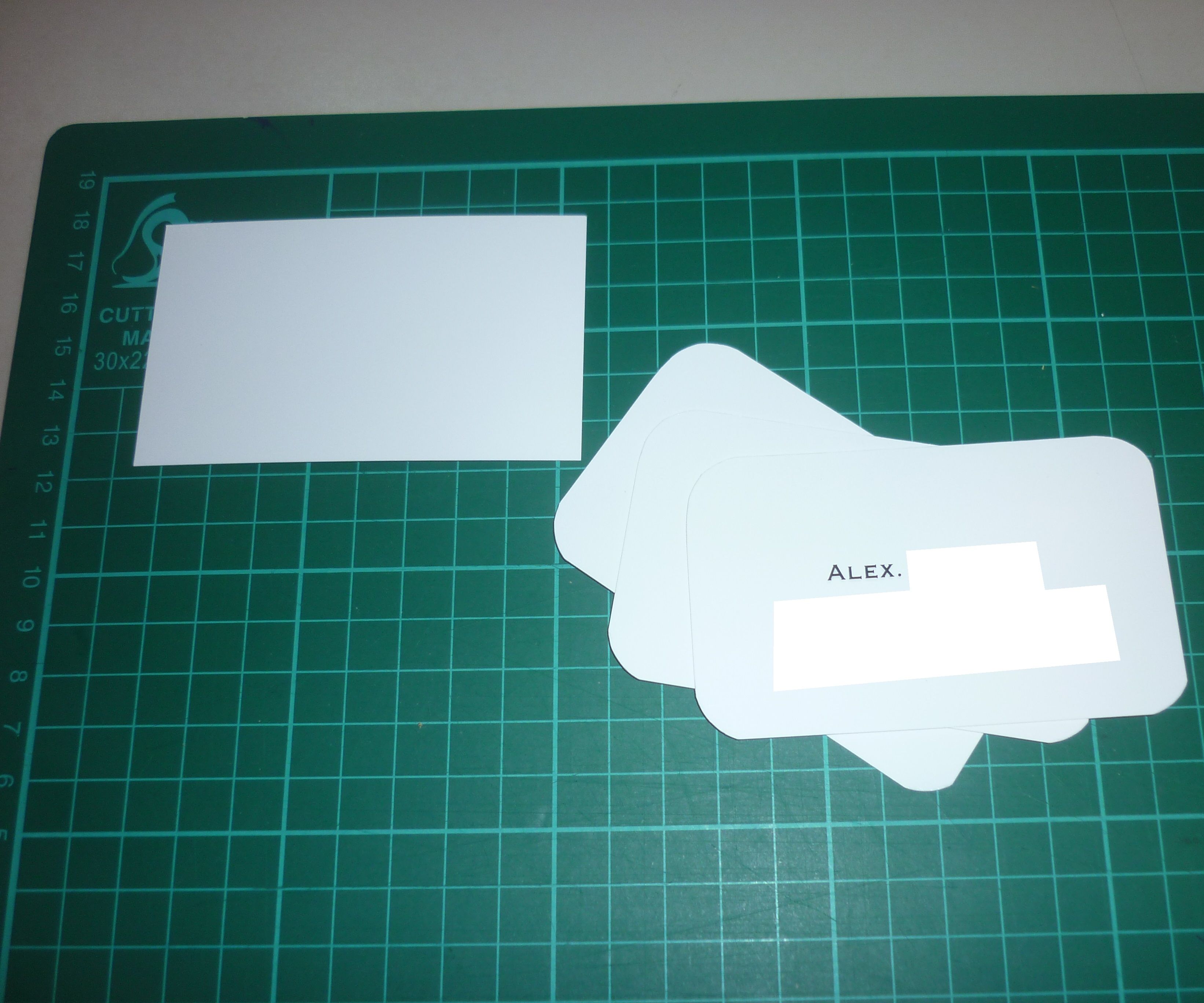 Shape Your Business Cards