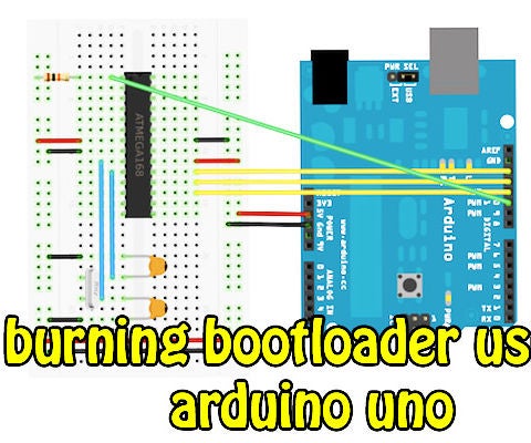 Burning Bootloader to ATMEGA328p Using Arduino in 2min