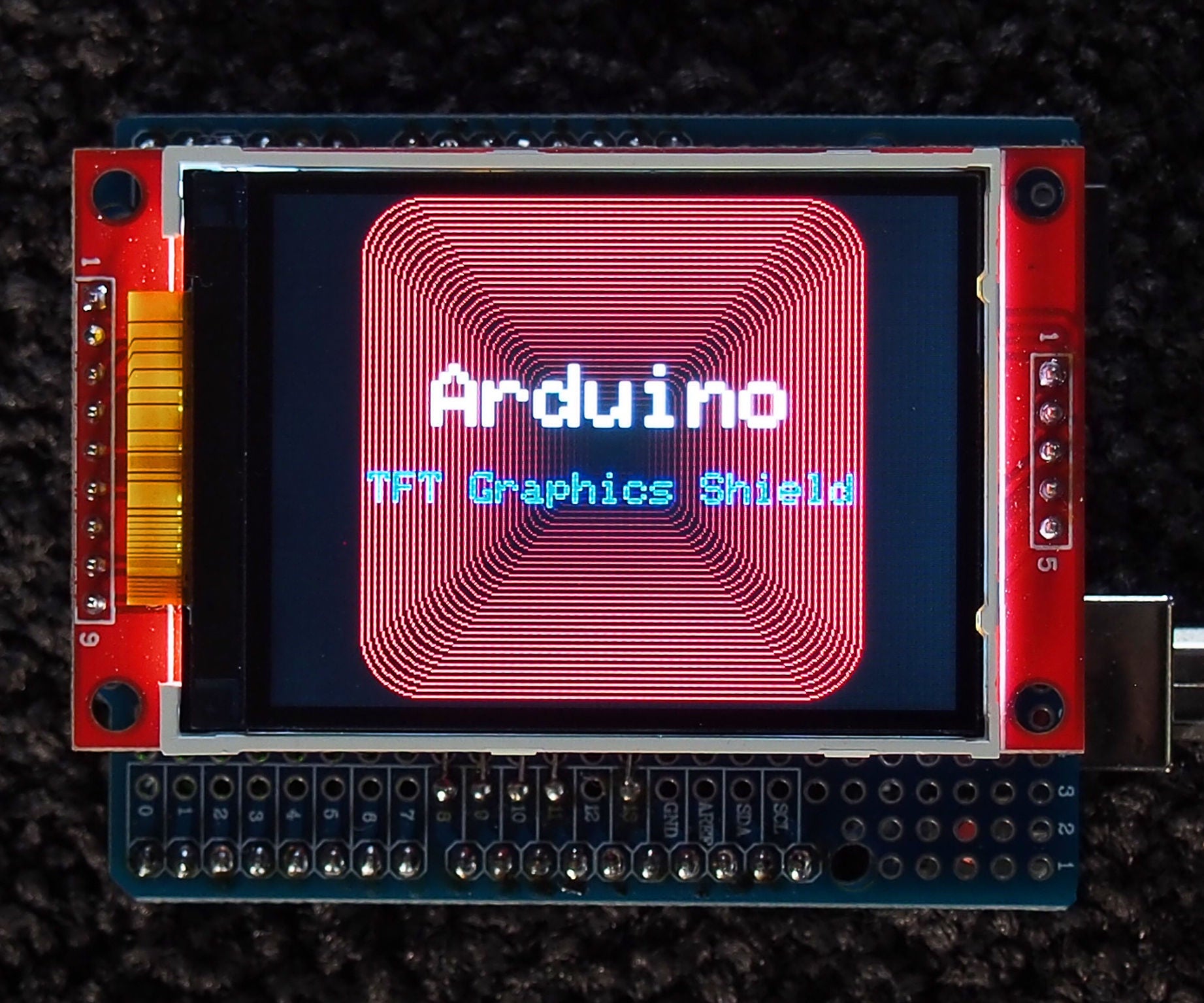Arduino TFT Graphics Shield