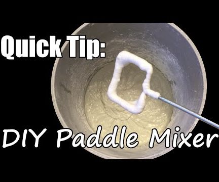 DIY Paddle Mixer