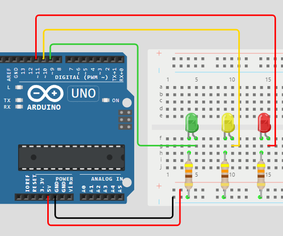 Arduino Based LED Color Selector With Serial Communications From the User.