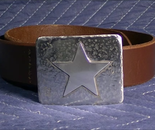 How to Make a Belt Buckle for "Go Texan Day"