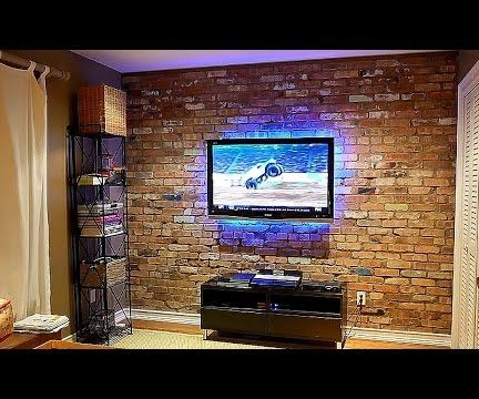 How to Build an Interior Half - Brick Veneer Wall