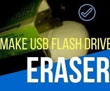 How to Make USB Flash Drive Using an Eraser | DIY USB Drive Case