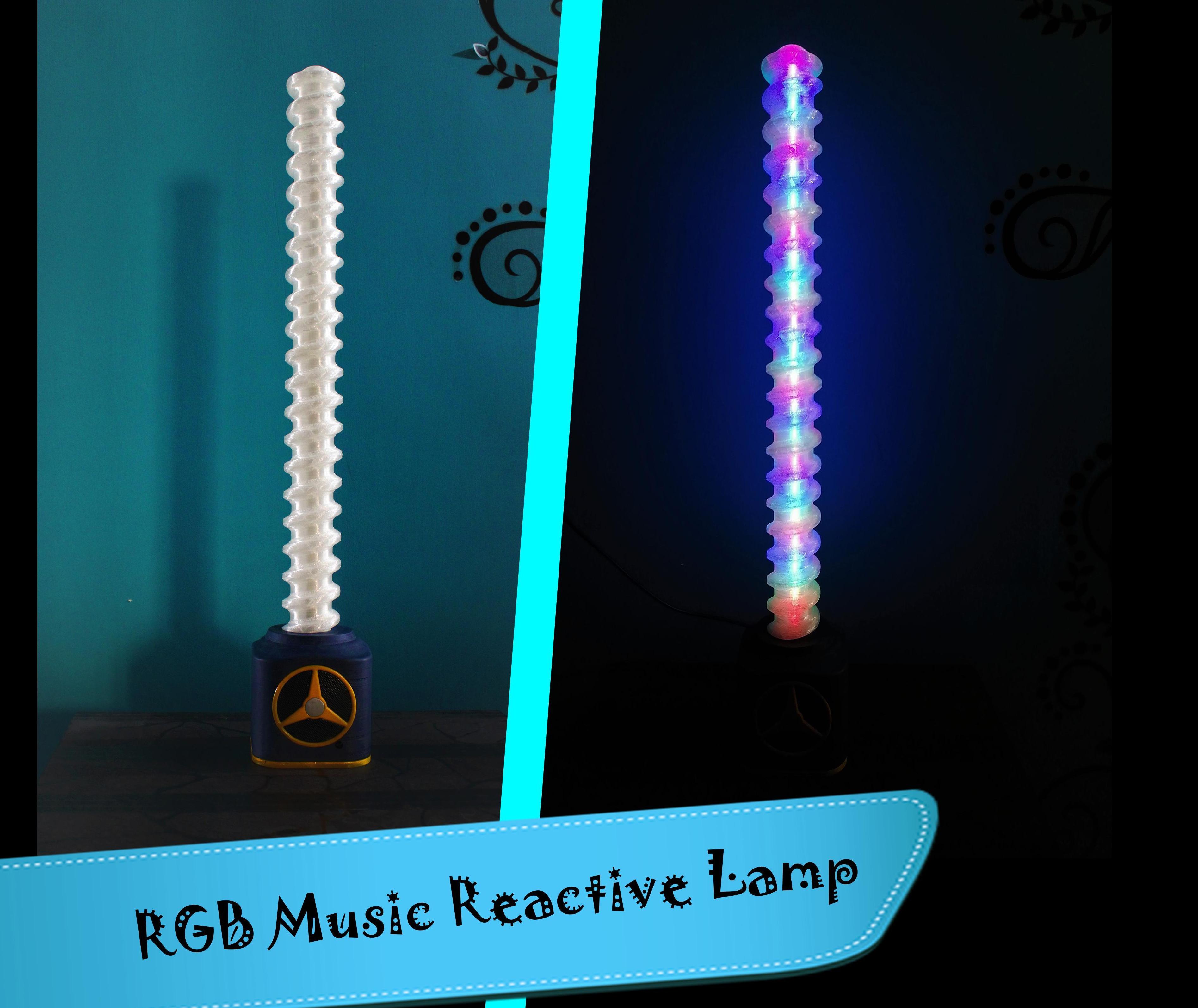 RGB Music Reactive Lamp