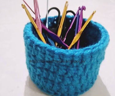 Crochet Utility Mini Basket