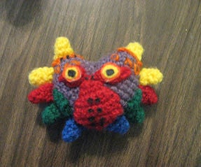 Crochet Mini Majora's Mask