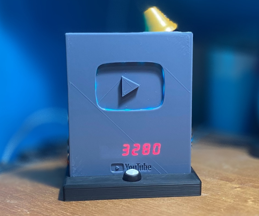 Youtube Subscriber Counter Award With New Subscribers Alerts!