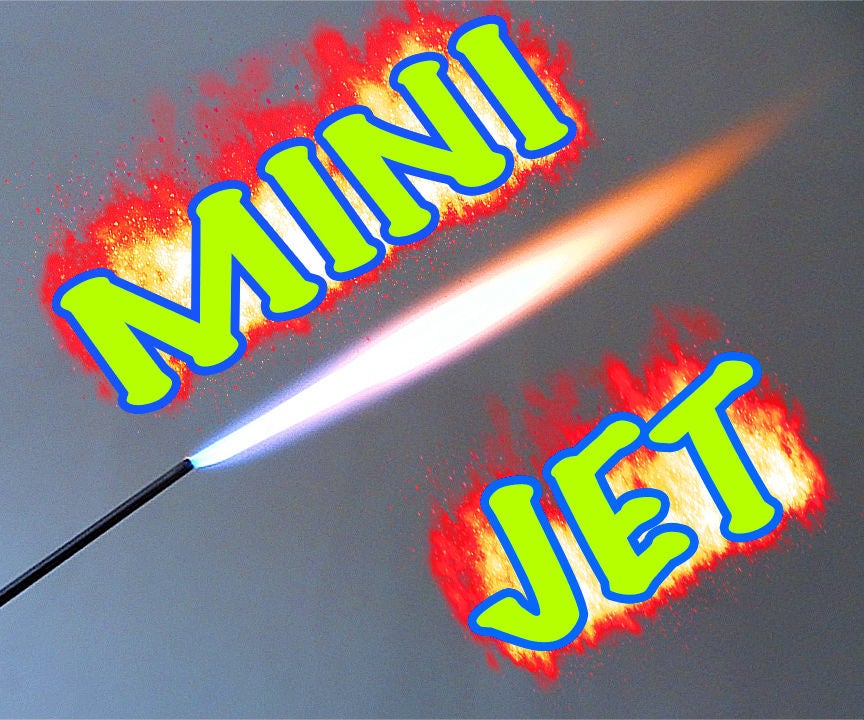 How to Make a Mini Gas-jet (up to 1000ºC)