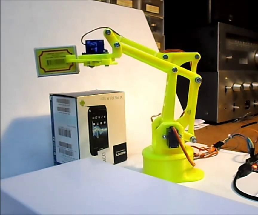 Arduino 3D Printed Robotic Arm