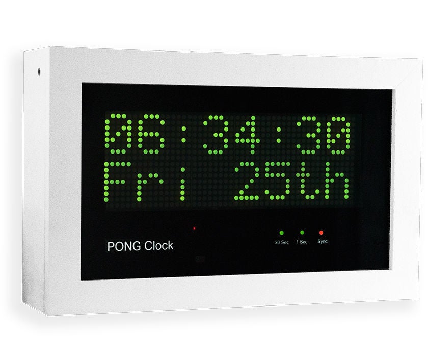 Pong Clock With Case