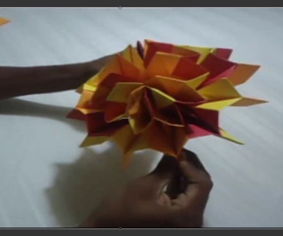 Como Hacer Fuegos Artificiales De Origami - How to Do a Origami Firework