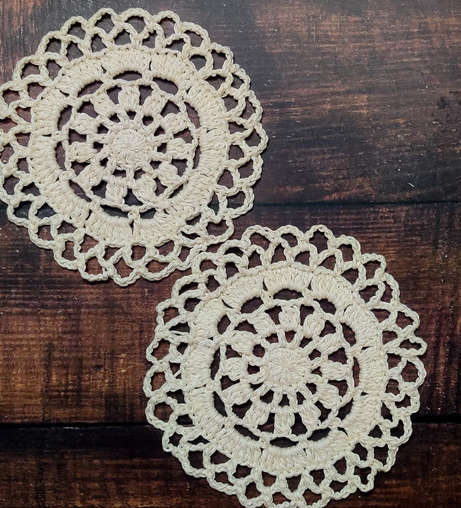 How to Crochet Mini Round Doily