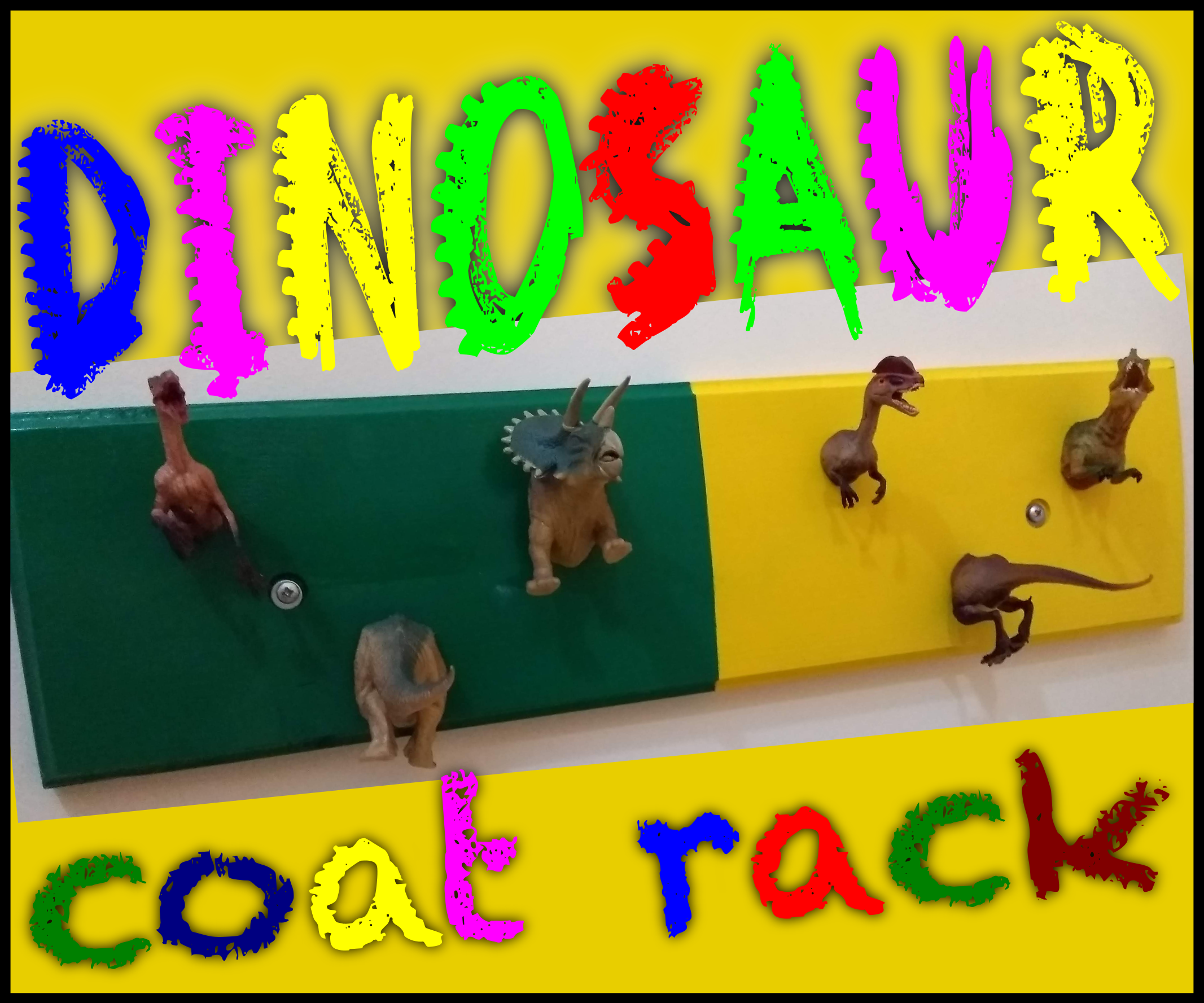 Dinosaur Coat Hanger:
