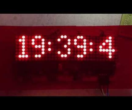 ESP8266 Wall Clock 2.0