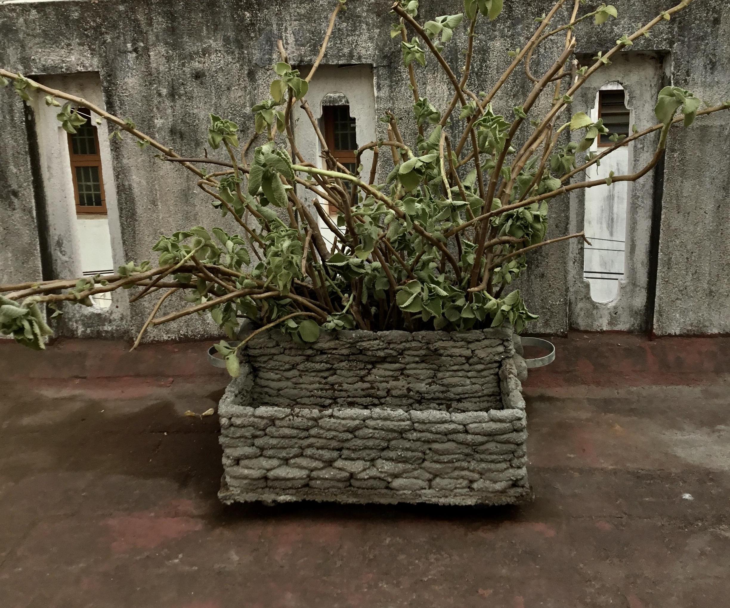 Make Giant Pots(Styrofoam, Gravel) for Bigger Plants, With Cement!