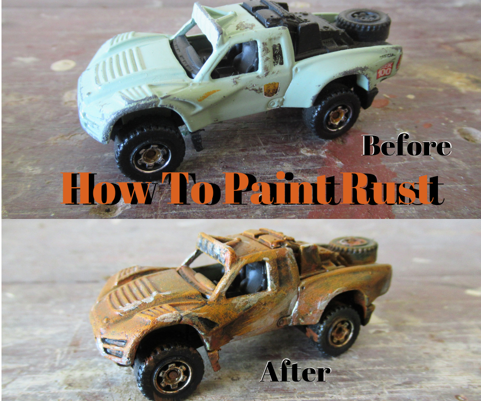 How to Paint Rust Effect