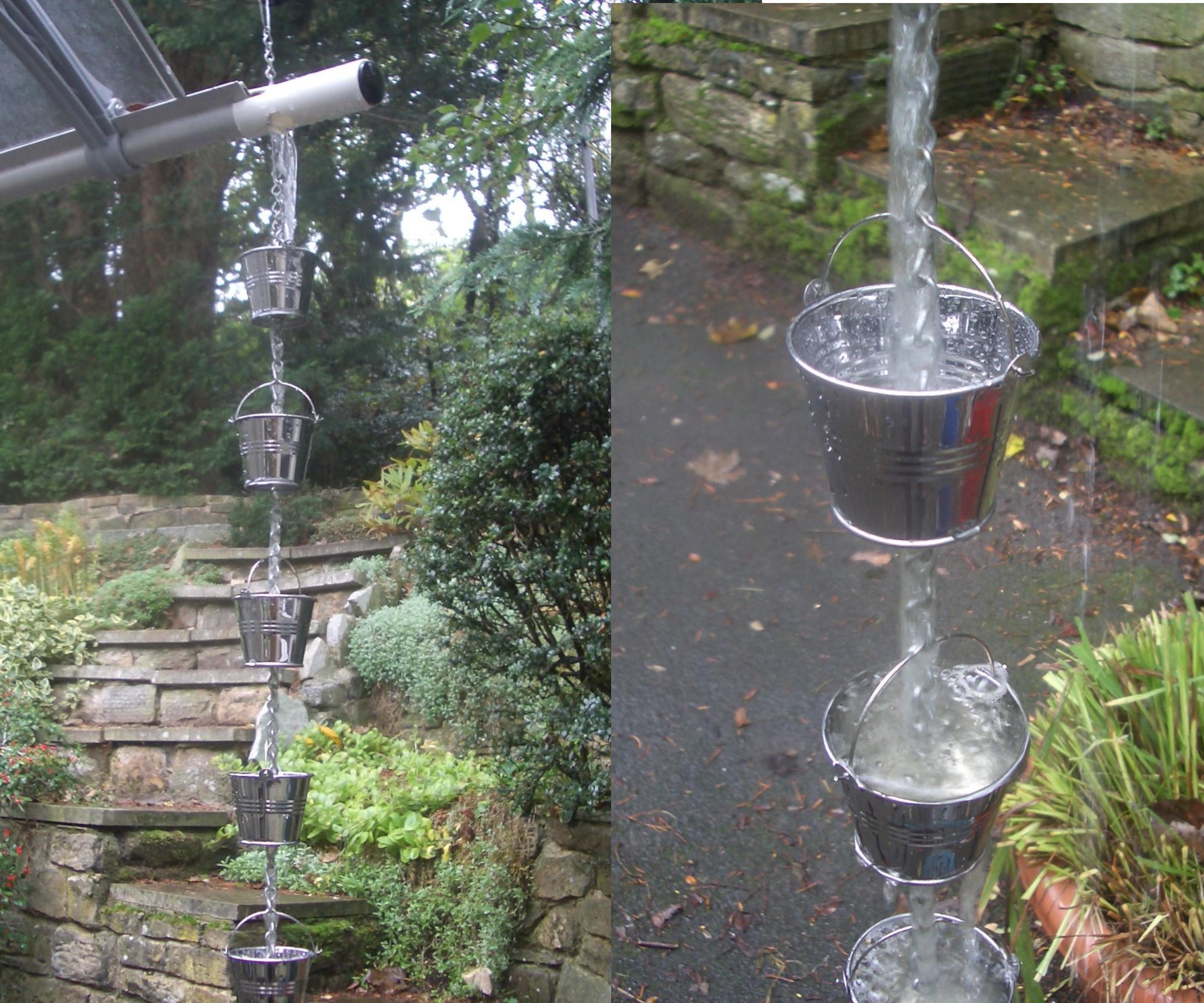 Mini Bucket Rain Chain