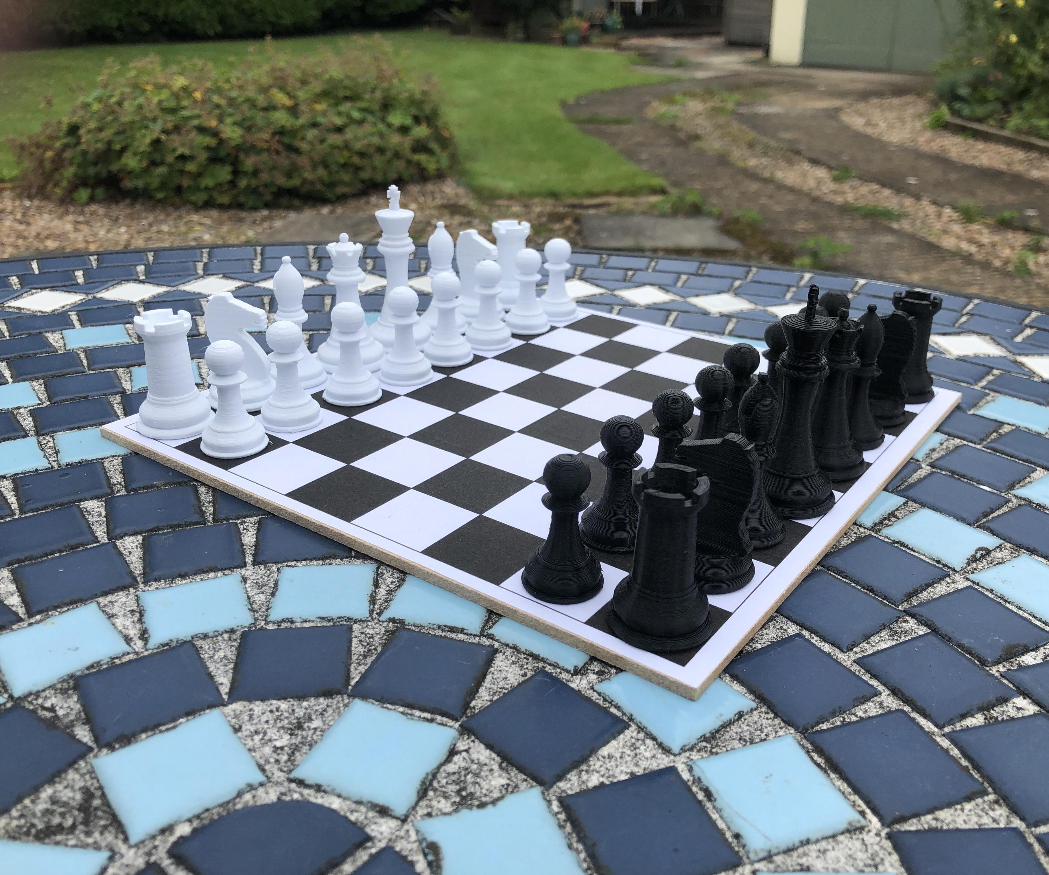 Chess Pieces 3D Printed Designed With Fusion 360