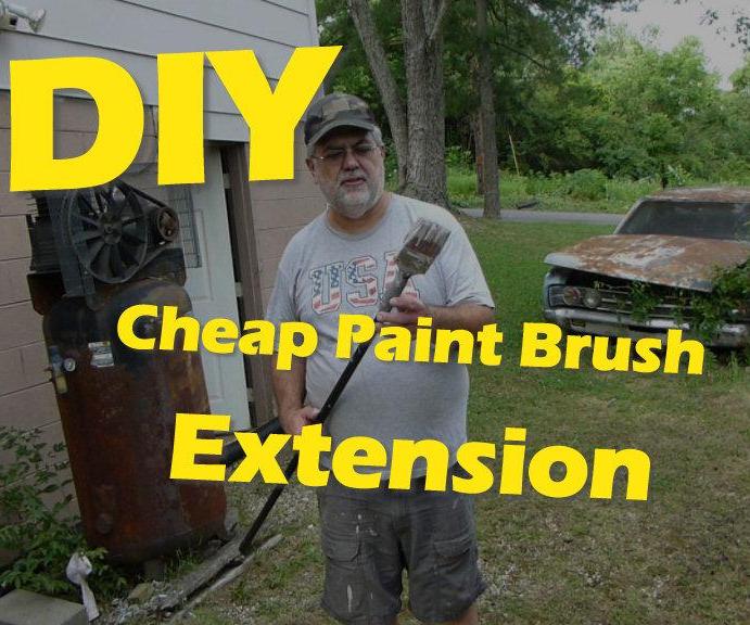 Cheap DIY Paint Brush Extension