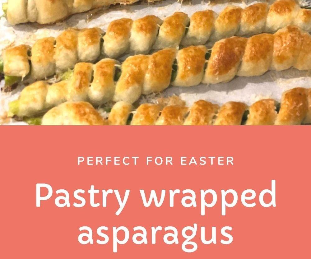 Puff Pastry Wrapped Asparagus