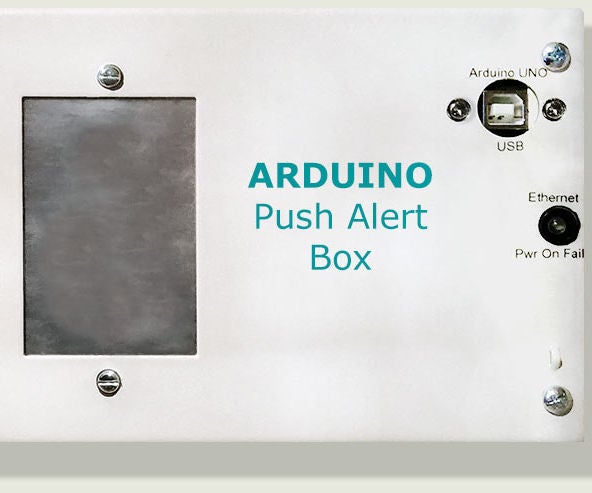 Arduino Push Alerts for Doorbell, Burglar Alarm, Smoke Alarms Etc