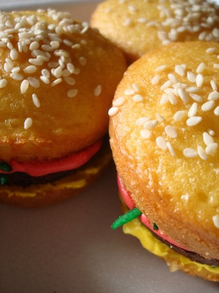 Hamburger Cupcakes