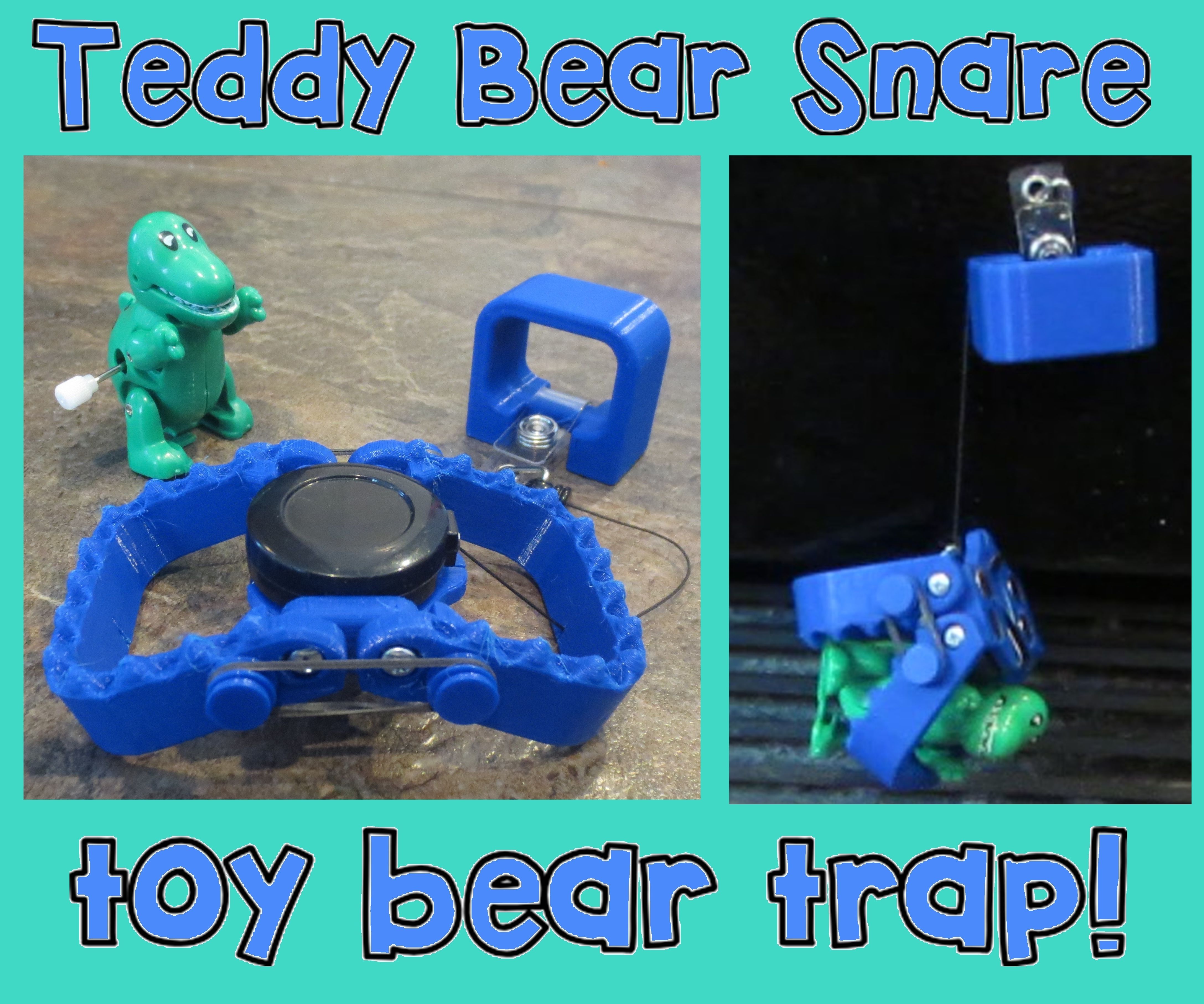 "Teddy Bear Snare" Toy Bear Trap