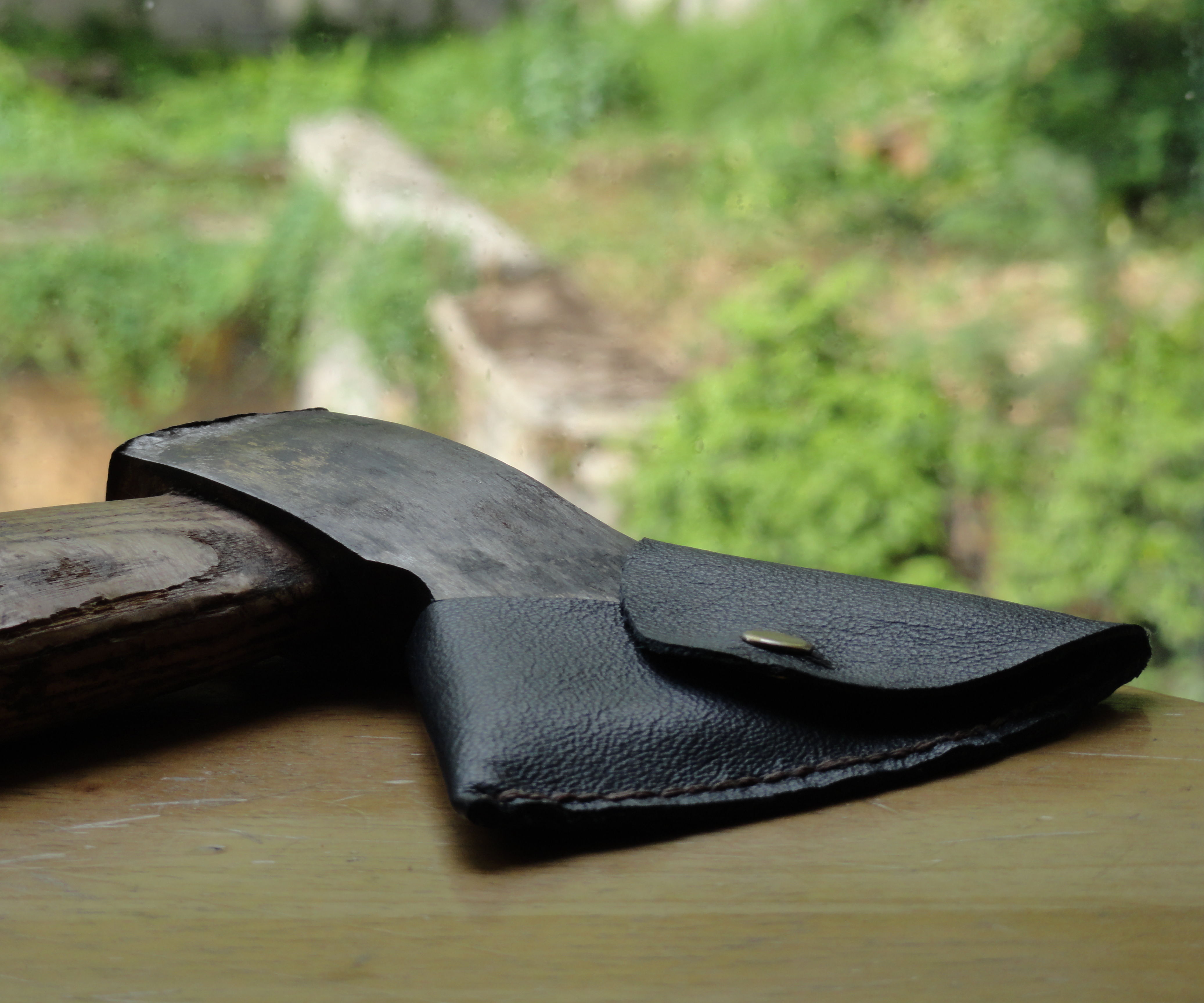 Leather Hatchet Sheath