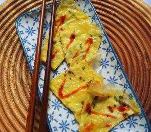 Vietnamese Rice Paper Omlette