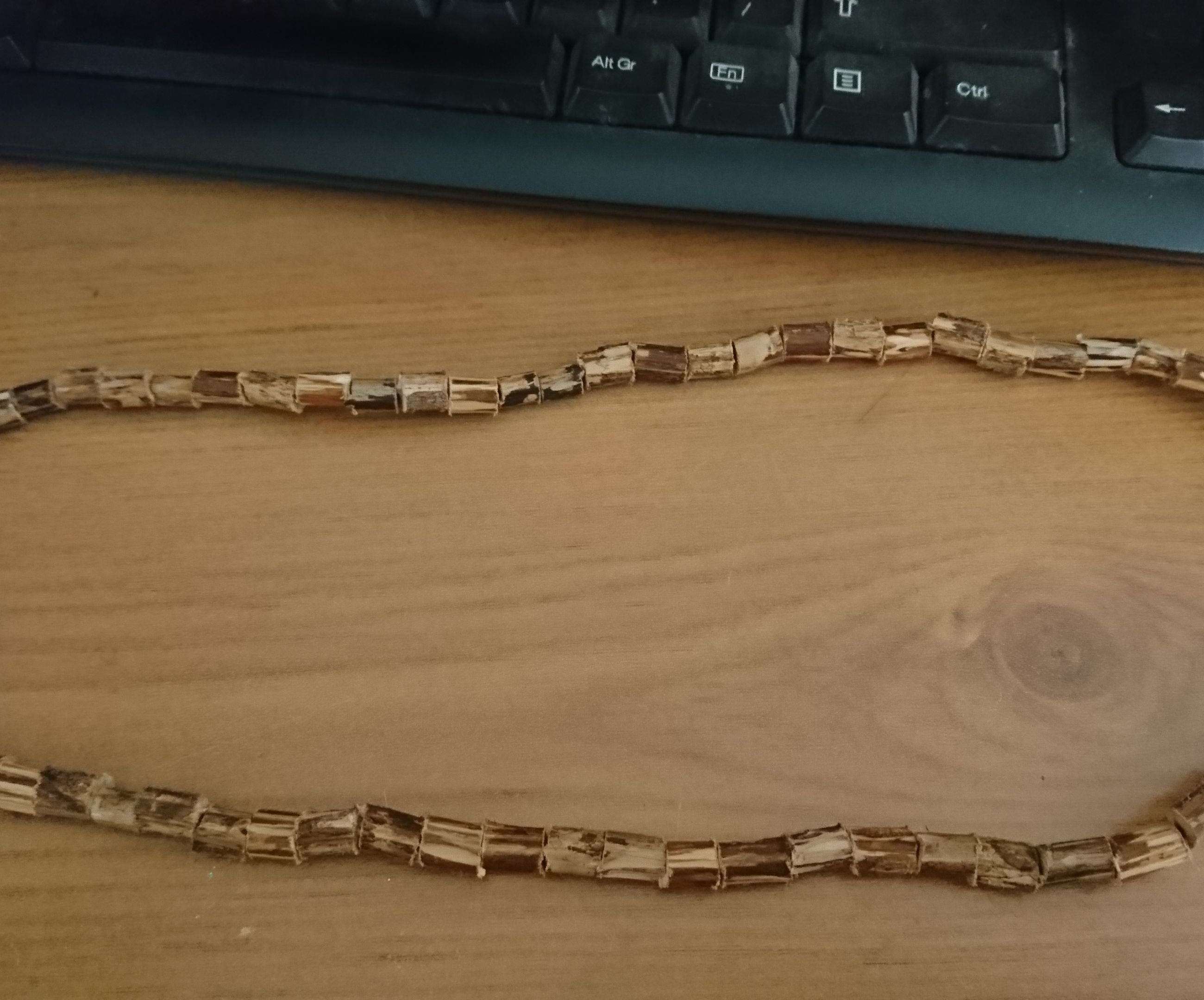 How to Make a Necklace From a Stick 