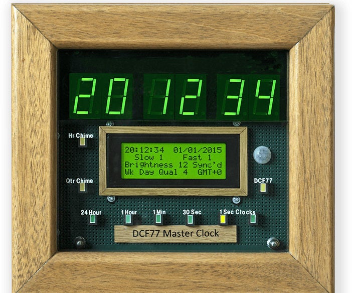 Arduino DCF77 Master Wall Clock