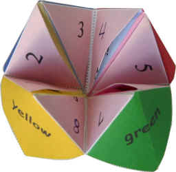 Old Skool Fun From Back in the Day: Origami Fortune Teller