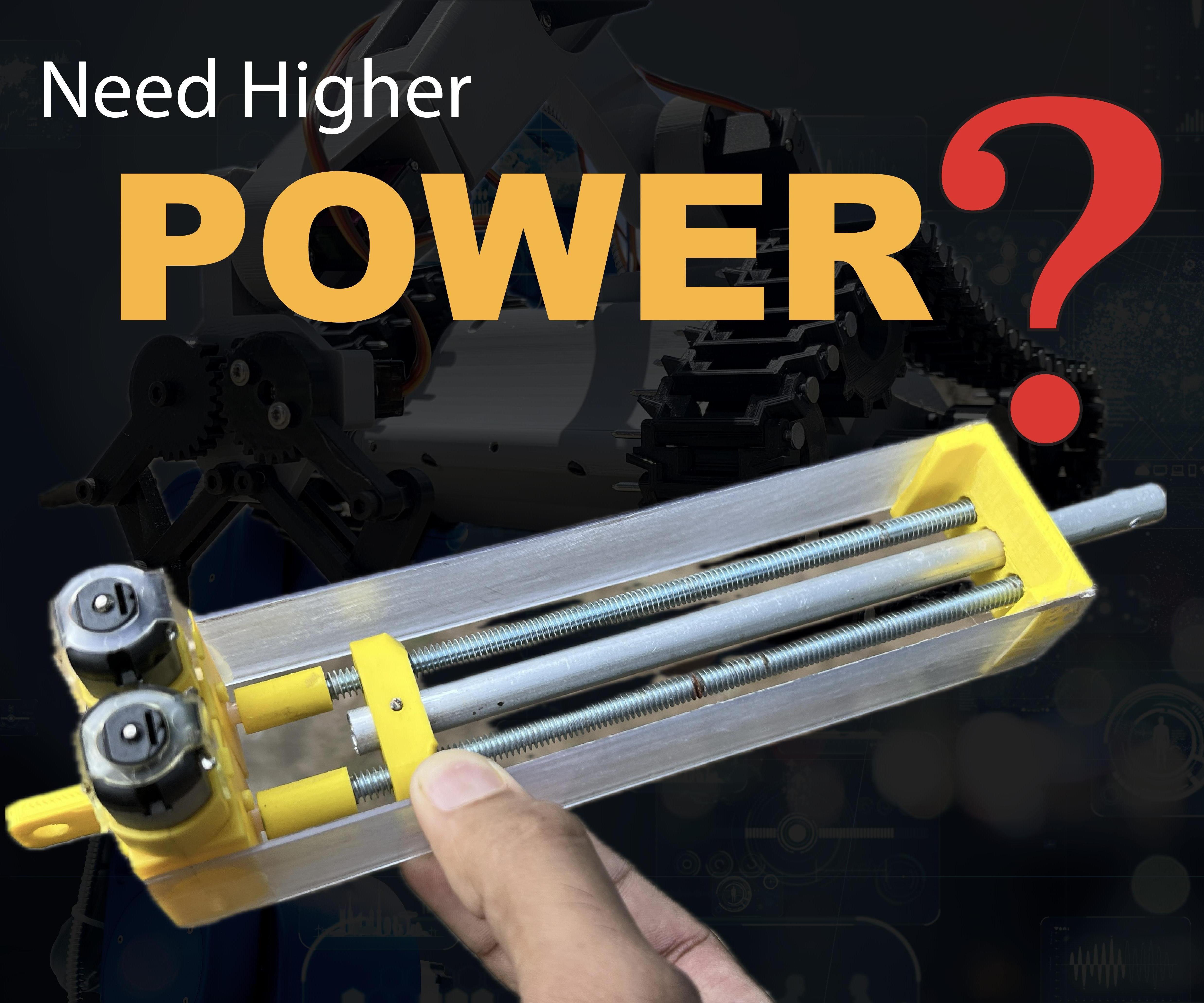 High Powerful Linear Actuator