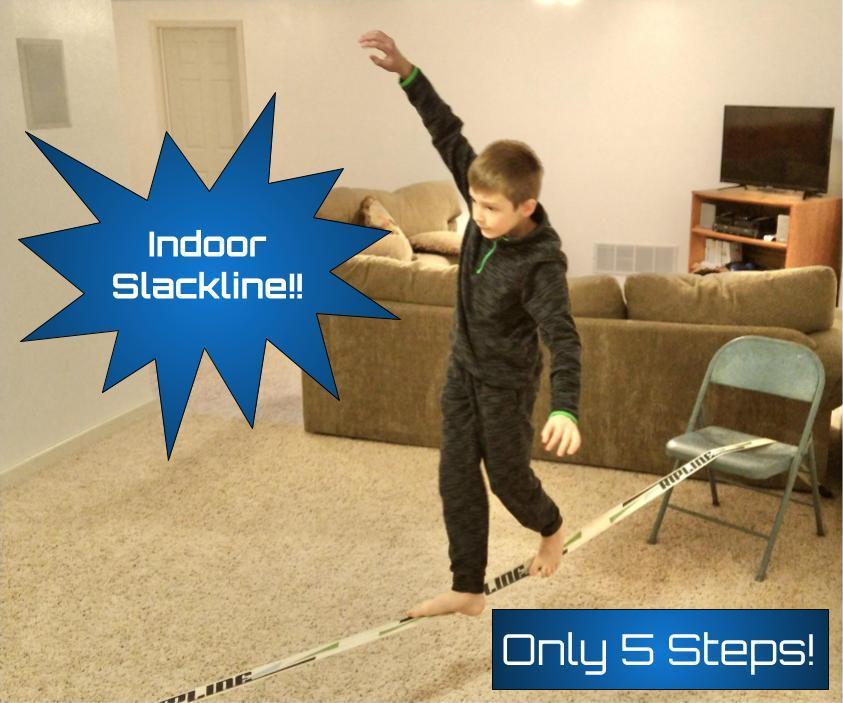 How to Build an Indoor Slackline With 5 Easy Steps!