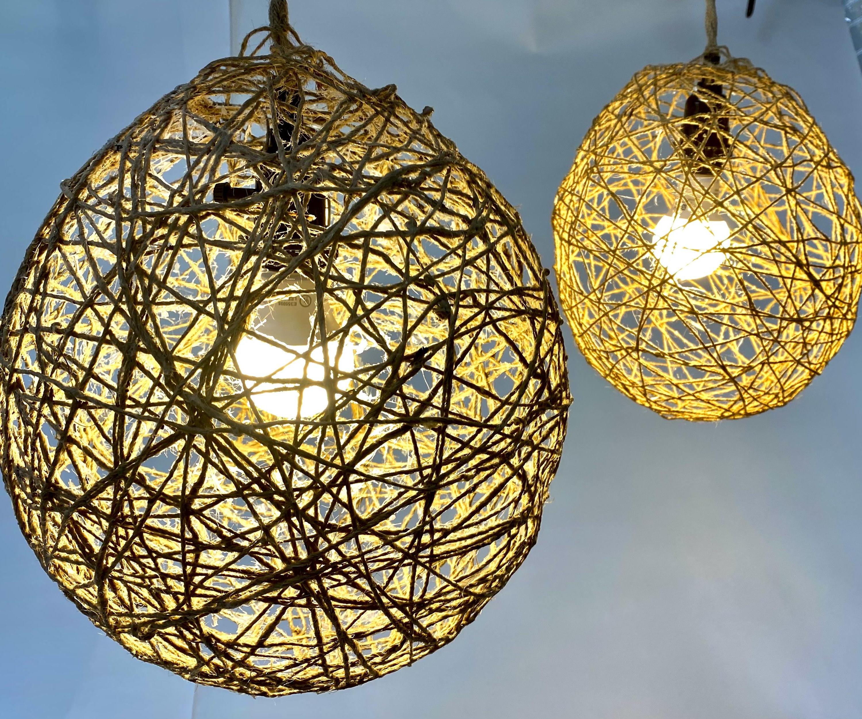 String Pendant Lights (as Seen on "Making It")