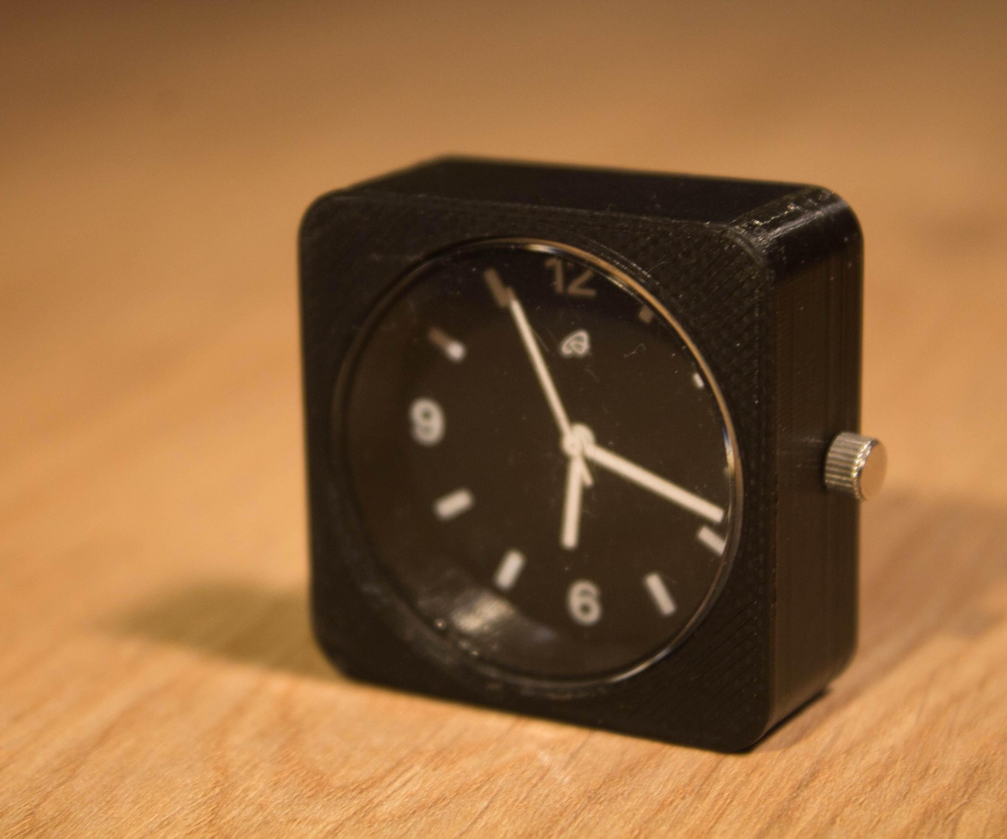 Converting a Wristwatch Into a Desk Clock