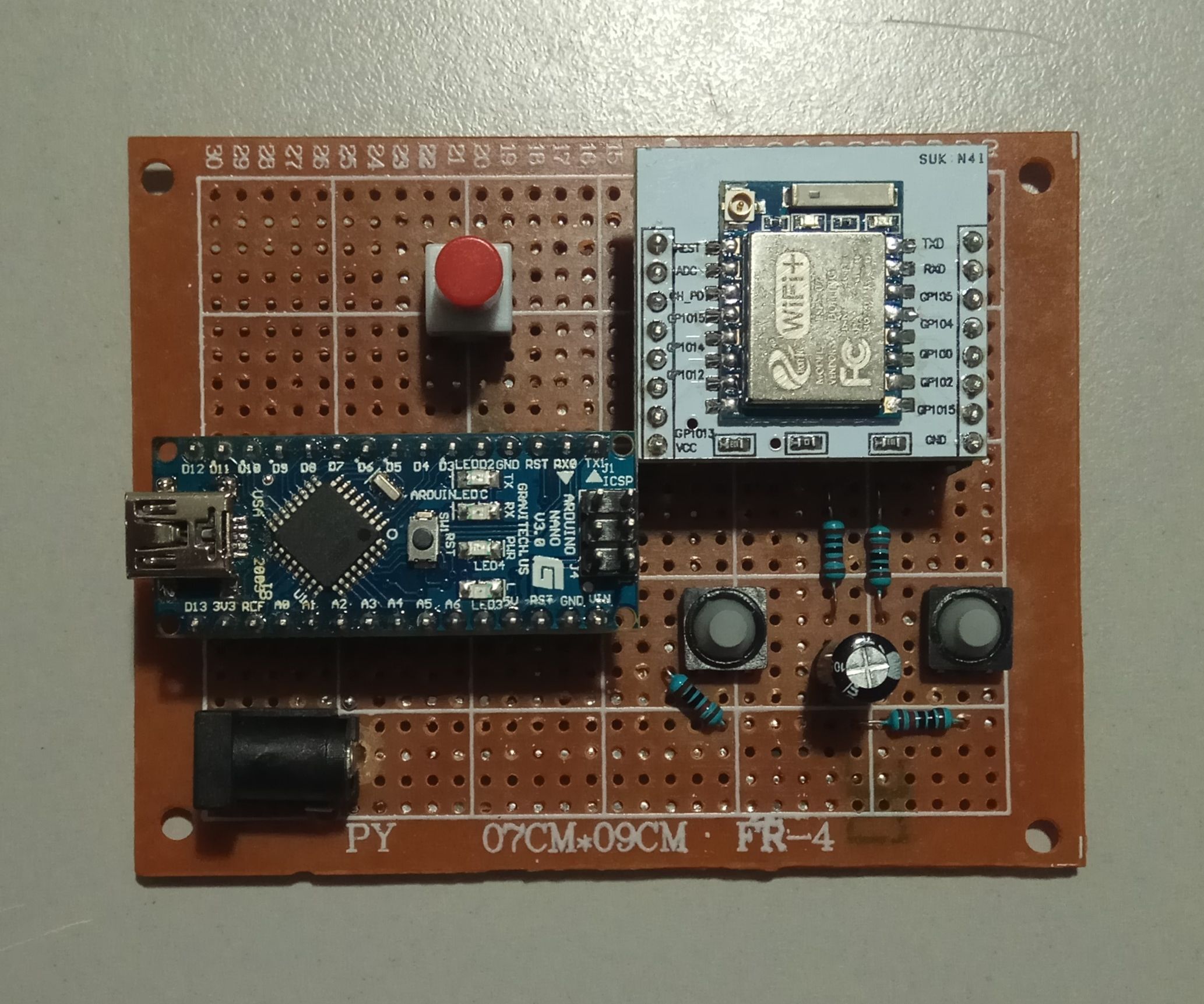 ESP8266-07 Programmer With Arduino Nano