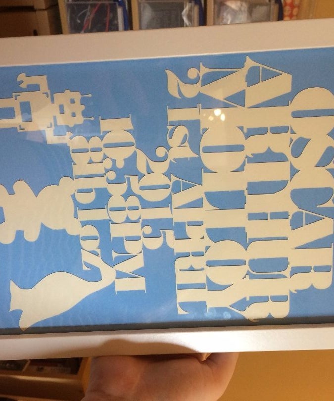 Paper Cut, All in One, Baby Artwork