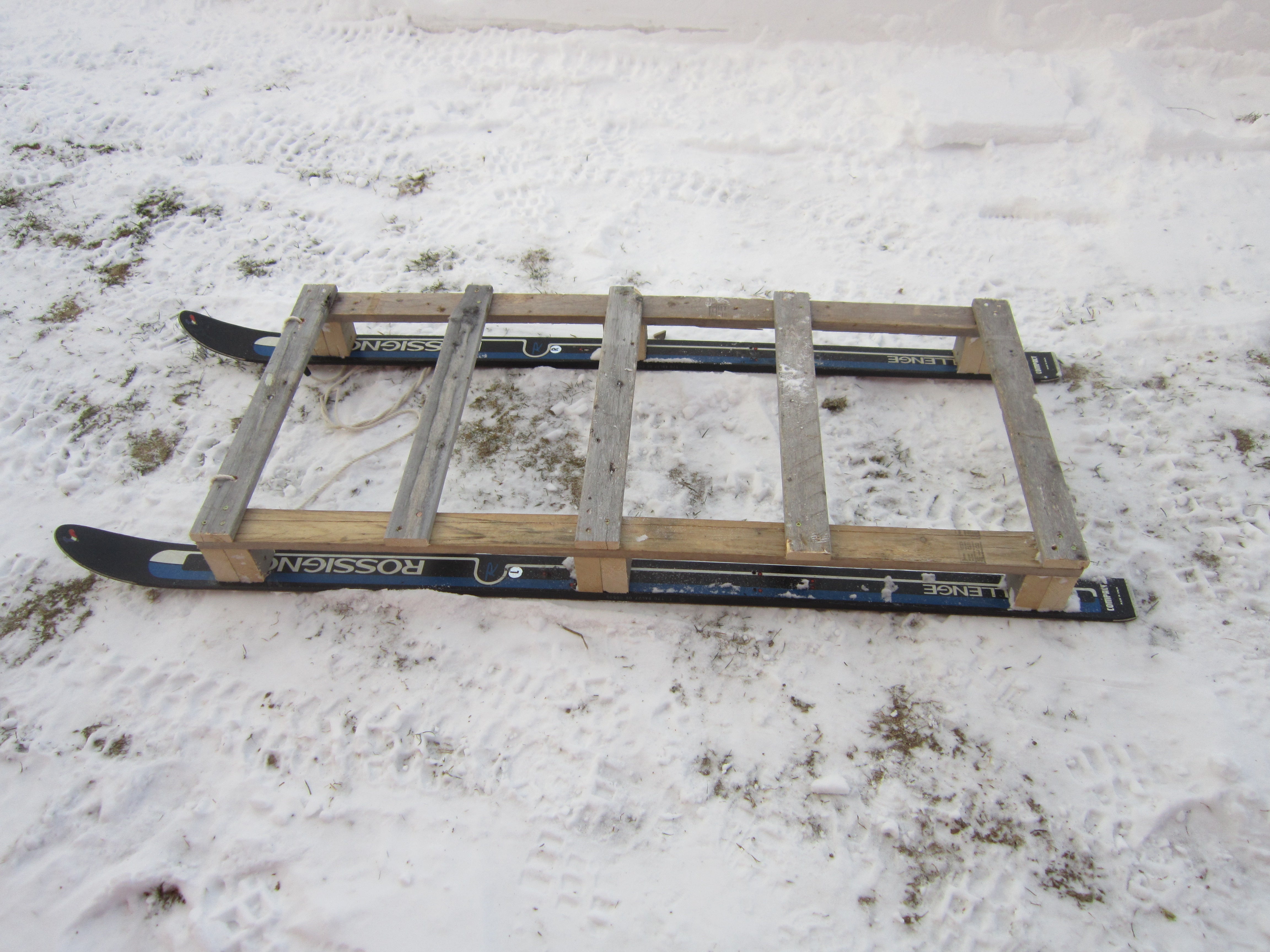 D.I.Y Firewood Sled