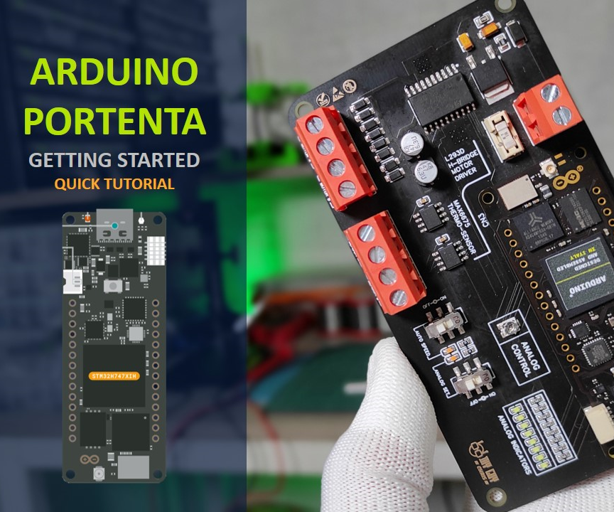 Customized Host Board for Arduino Portenta