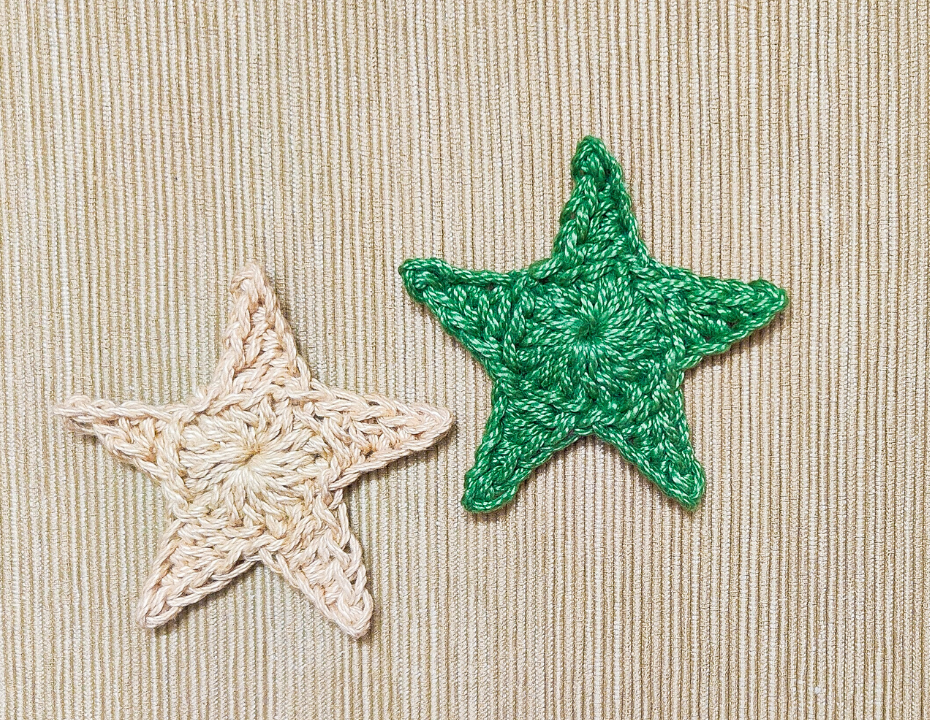 Easiest and Fastest Five Pointed Crochet Star