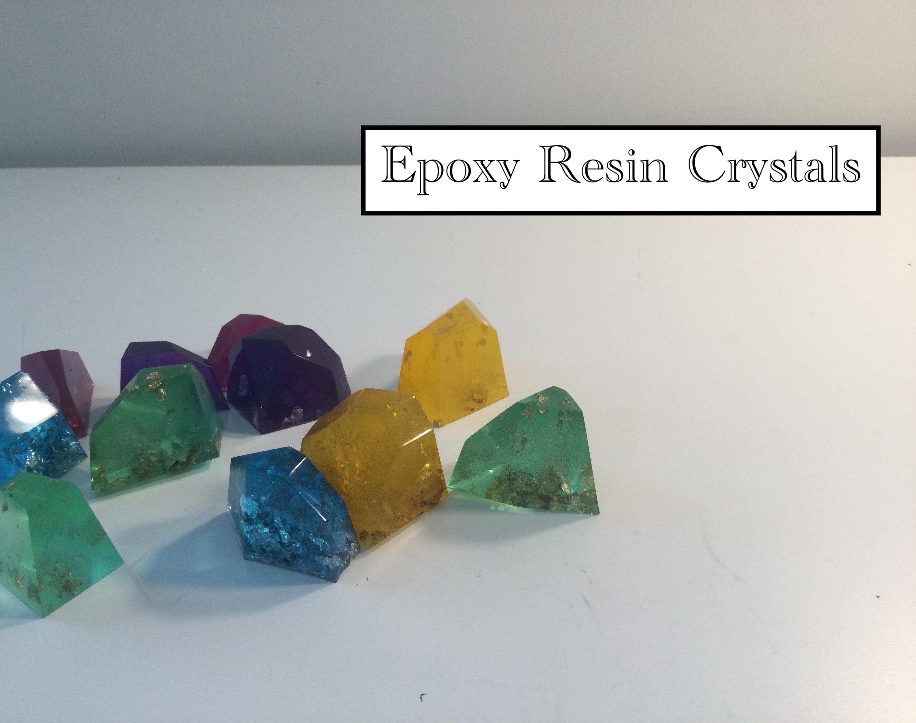 Decorative Epoxy Resin Crystals