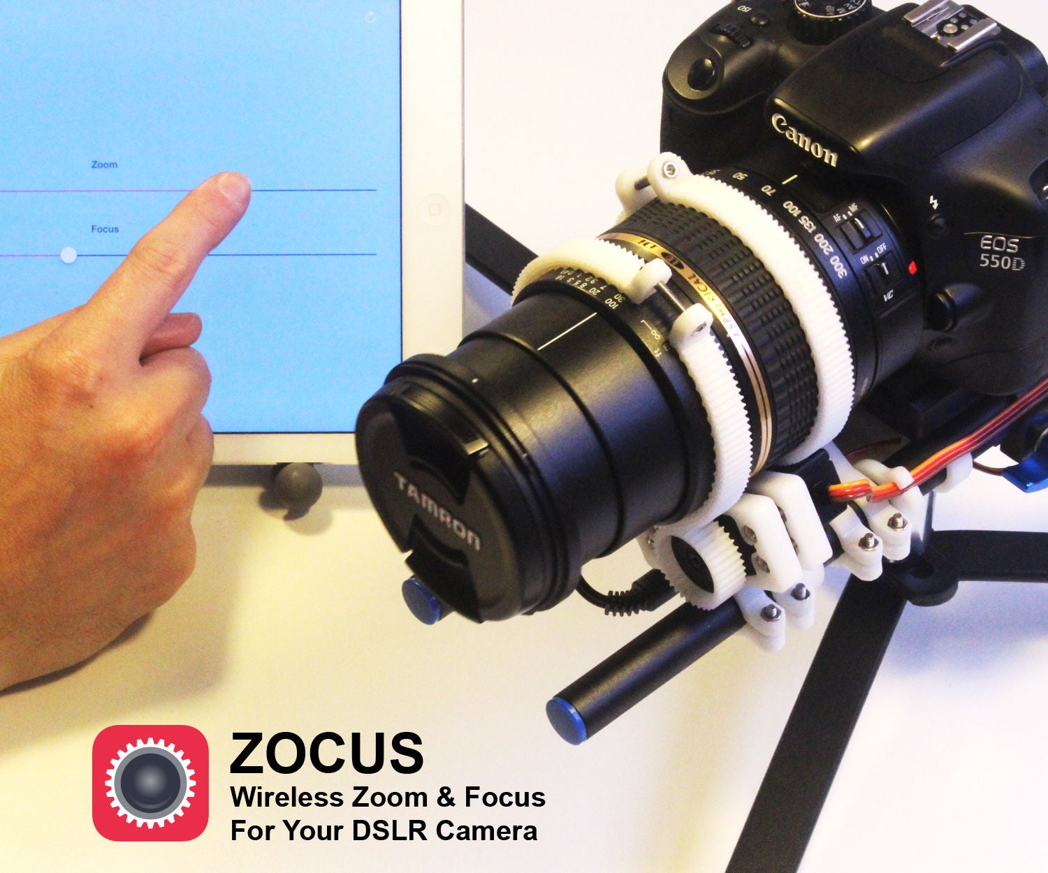 Zocus - Wireless Zoom & Focus for Your DSLR Camera