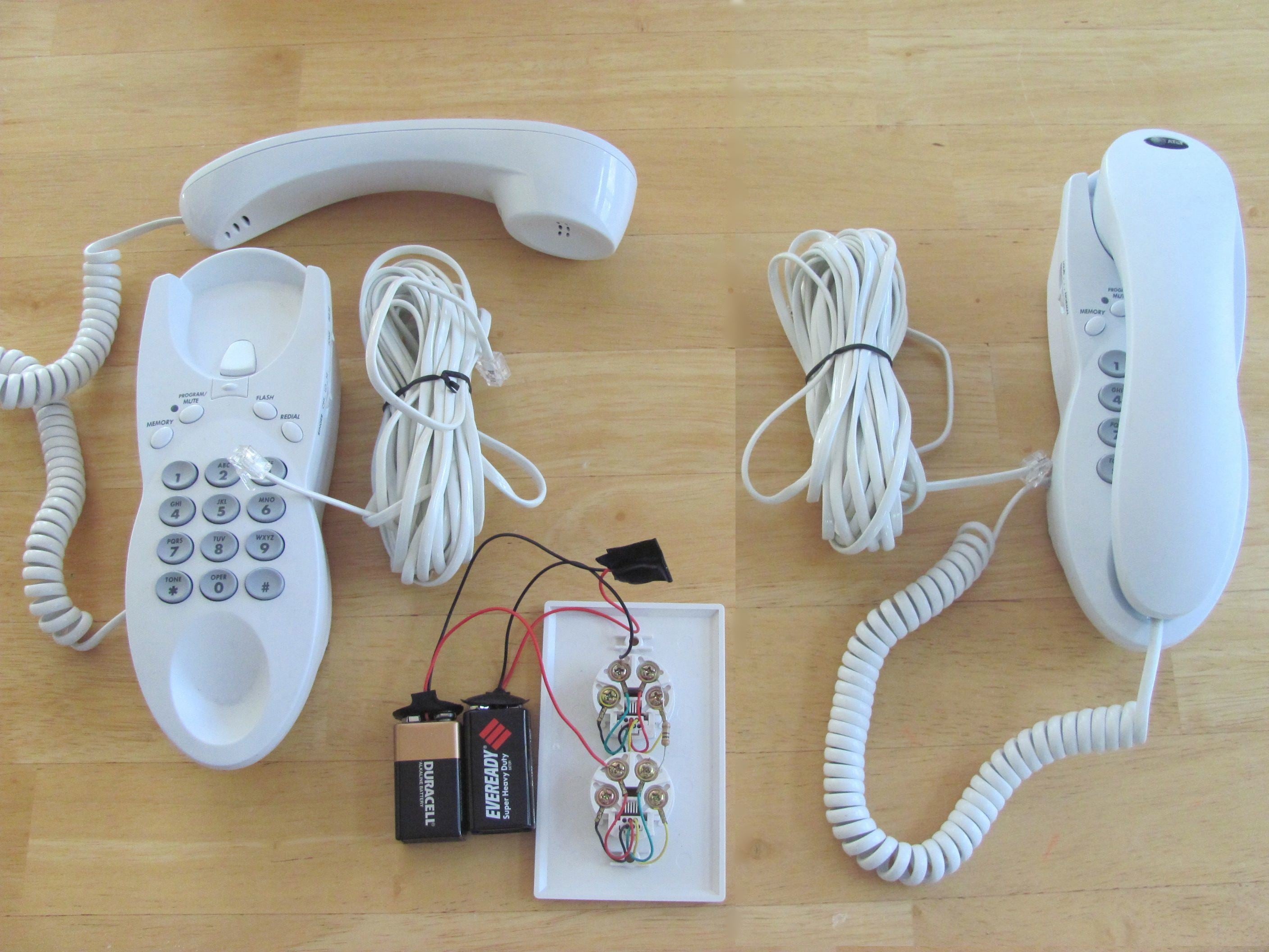 Old Phone Toy Intercom Device