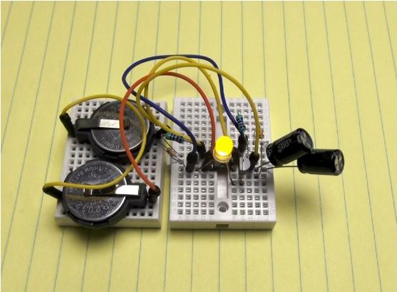 Making a Breathing LED Light With NE555