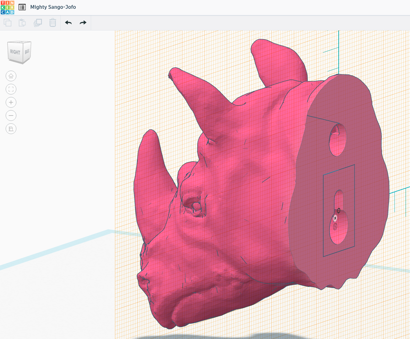 Large STL File Editing Using TinkerCAD