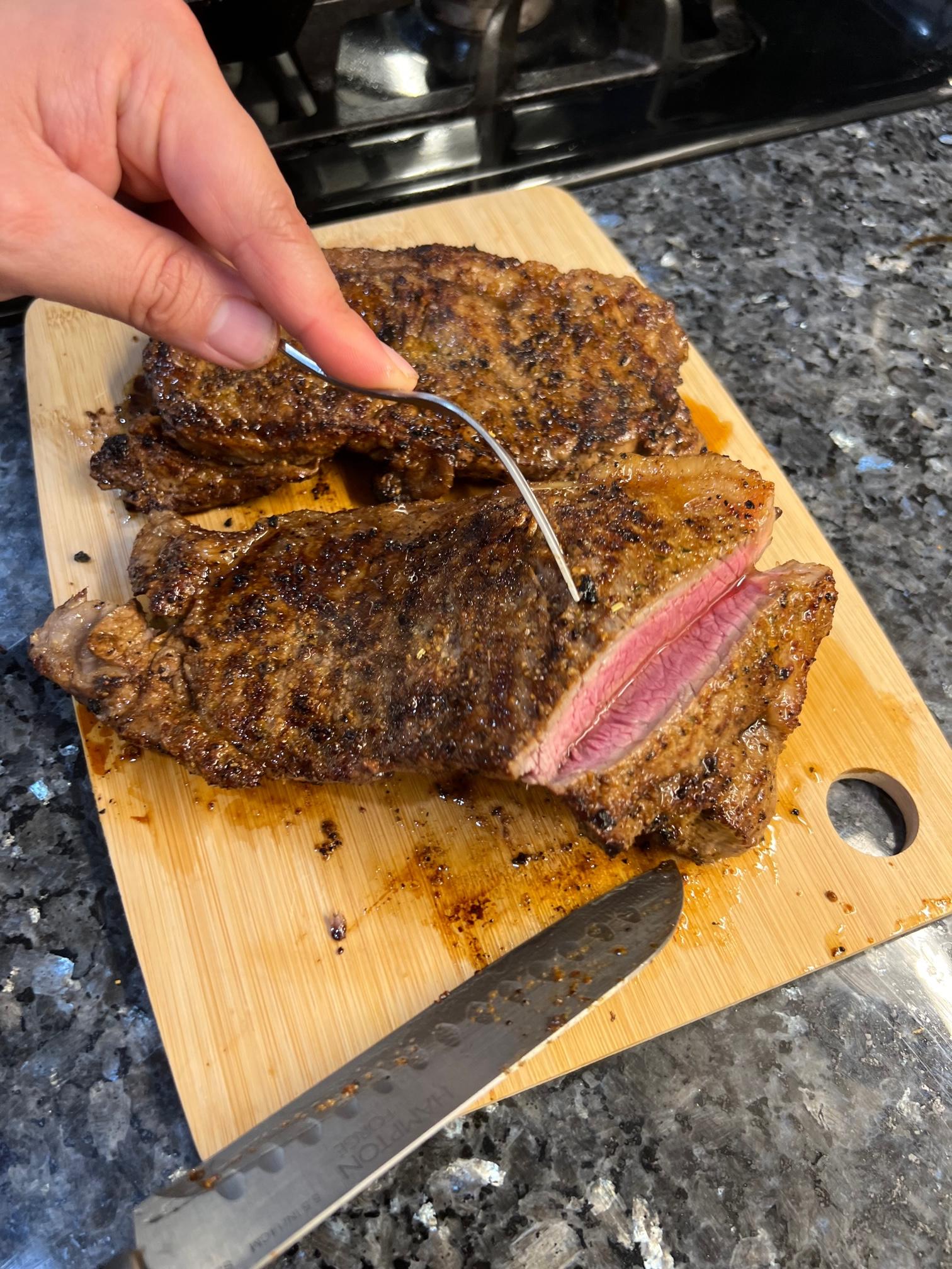 Reverse Sear Steak