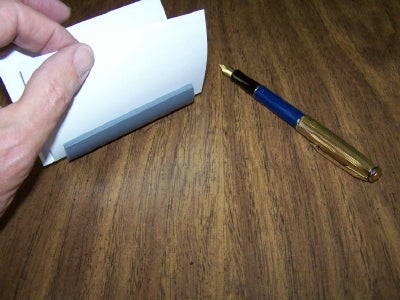 Business Card and Note Slip Holder From PVC