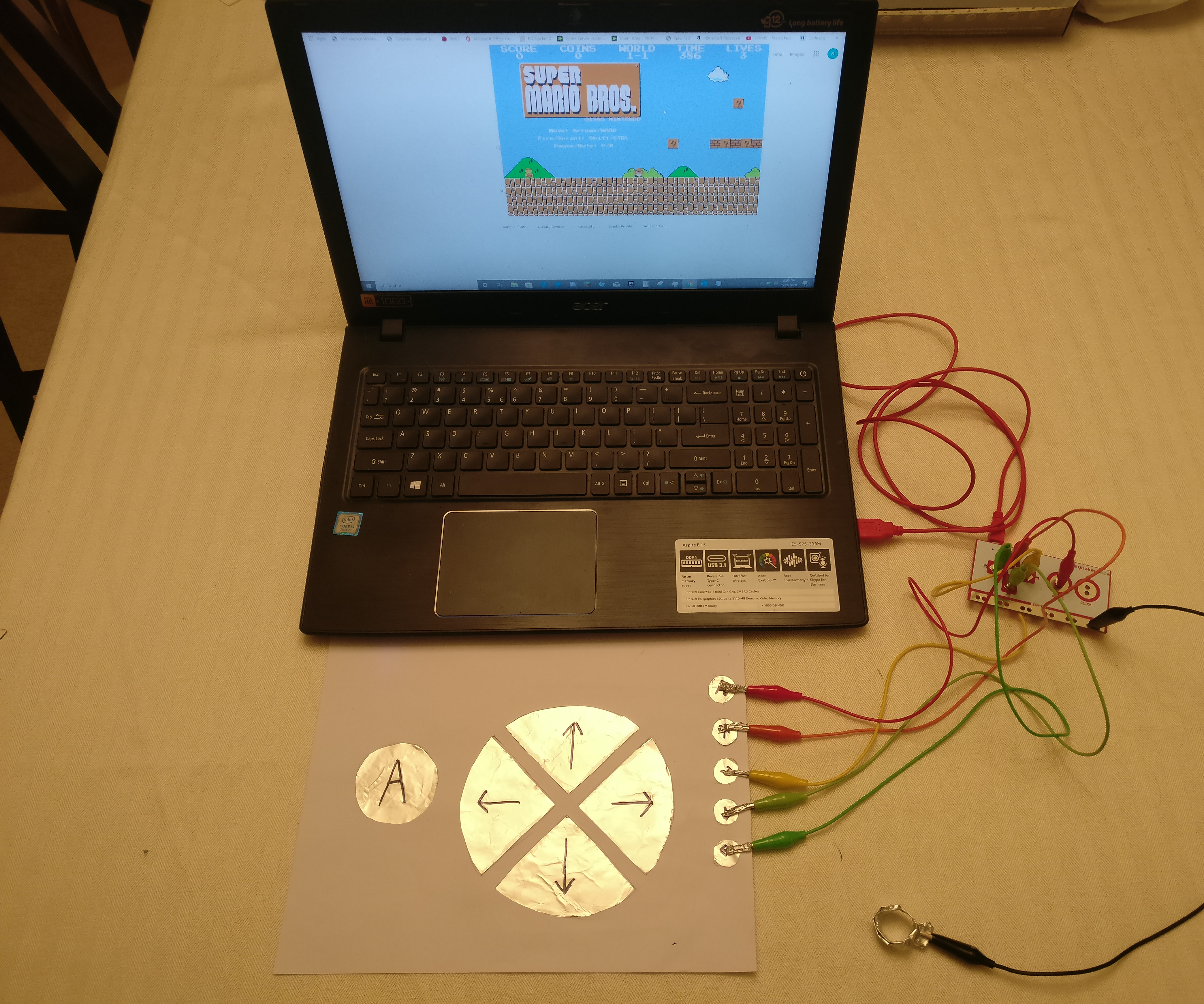 Interactive Paper With Makey Makey